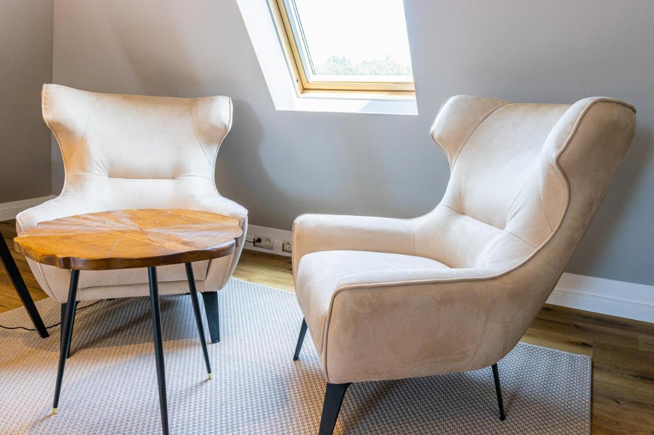 Moderne Maisonette Ferienwohnung Mit Gartenzugang, Nur 7 Gehminuten Zum Strand, Parkplatz & Fahrradunterstellplatz Scharbeutz Eksteriør bilde